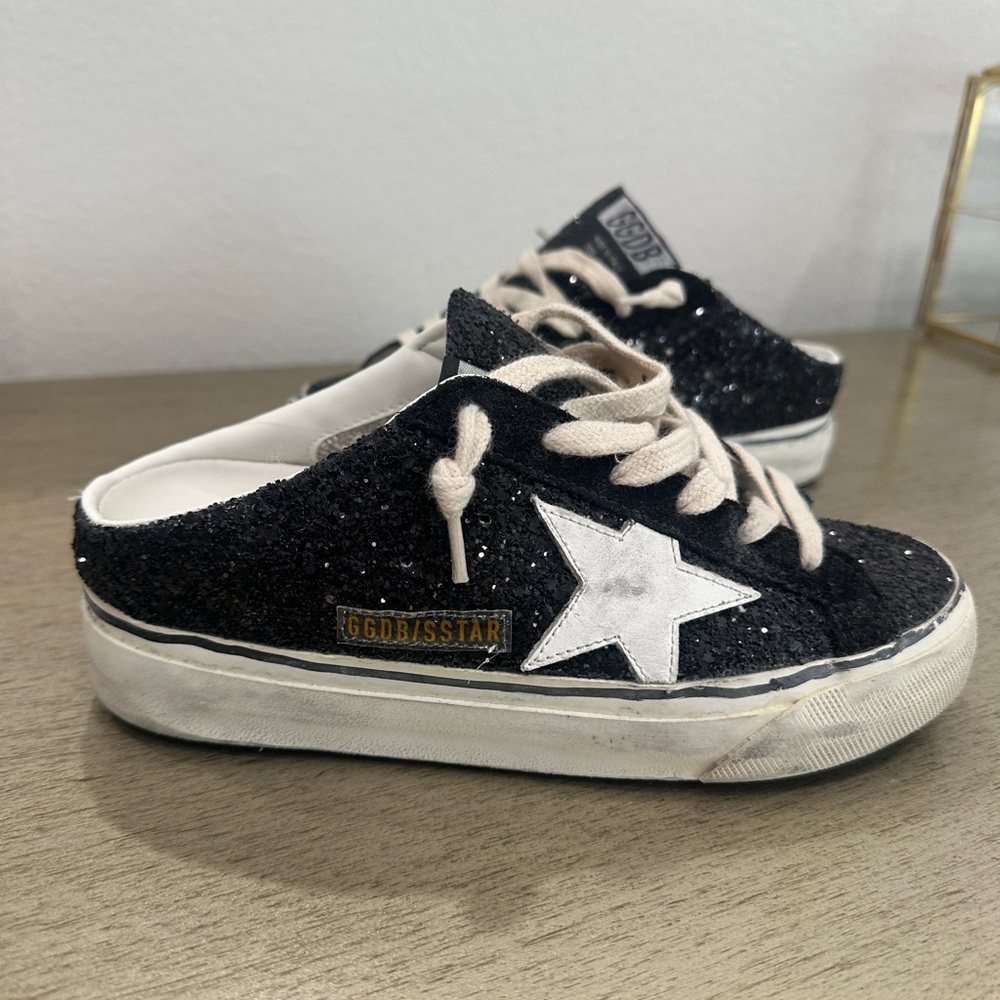 Golden Goose Super Star Glitter Sabot